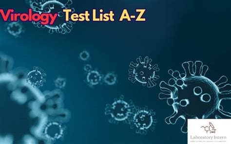 virology tests a to z